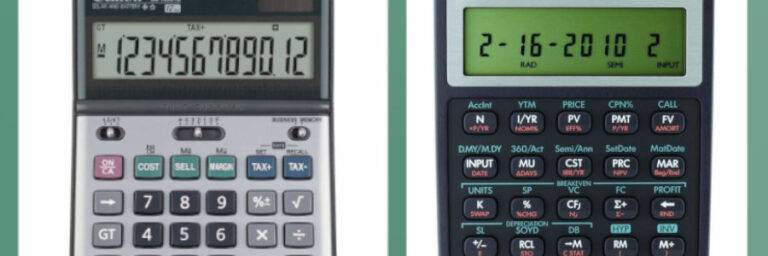 contodoycontado CTYC guia sobre las Mejores calculadoras financieras tipos modelos precios